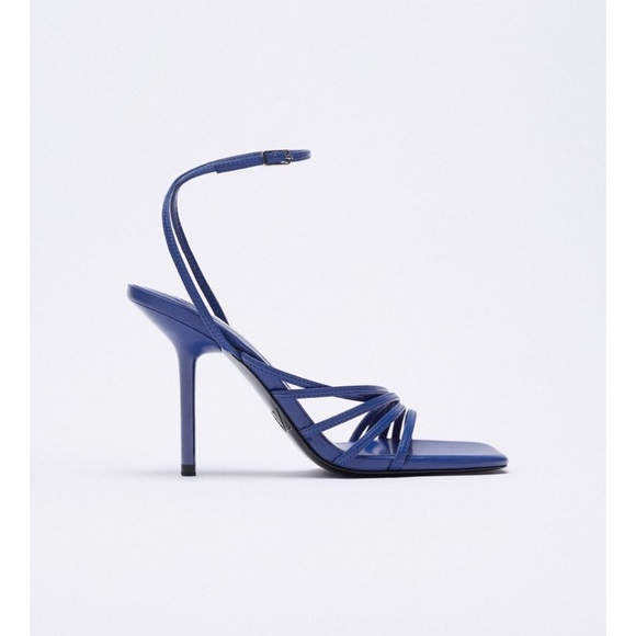ZARA HEELED SANDALS WITH THIN STRAPS - Picture 2 of 5